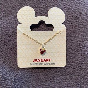 Disney birthstone necklace